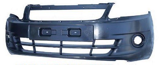 Бампер 2190-2803015 Гранта передний с ПТФ гладкий КАМПЛАСТ до 2018г Бампер 2190-2803015 Гранта передний с ПТФ гладкий КАМПЛАСТ до 2018г