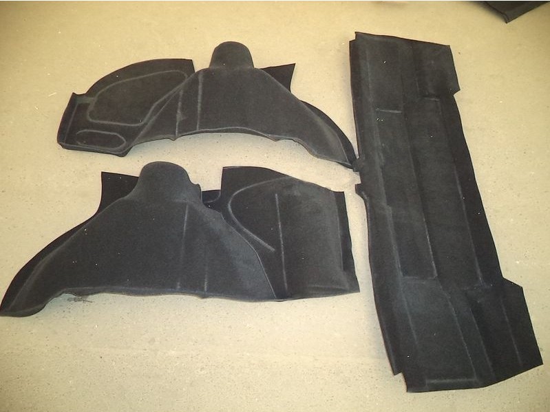 Обивка багажника 21099, 2115 махровая 3 части Обивка багажника 21099, 2115 махровая 3 части