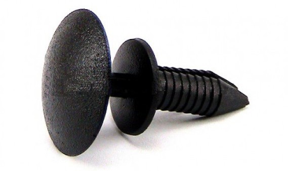 Пистон-держатель обивки салона Газель (Папа-Мама) черные завод (500шт) Пистон-держатель обивки салона Газель (Папа-Мама) черные завод (500шт)