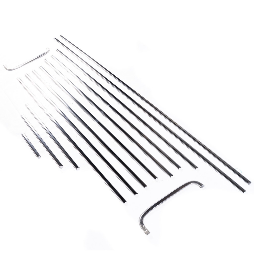 Молдинг кузова 2106-5003006/3010 (метал. из 14-ти частей) Молдинг кузова 2106-5003006/3010 (метал. из 14-ти частей)