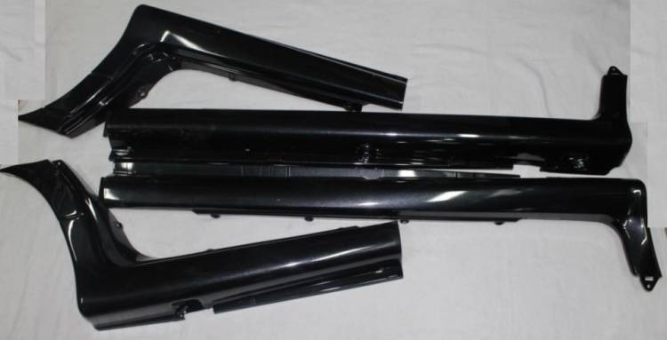 Пороги 2114-8415122/23/42/43 наружние черные (завод Сызрань) кт-4 шт. Пороги 2114-8415122/23/42/43 наружние черные (завод Сызрань) кт-4 шт.