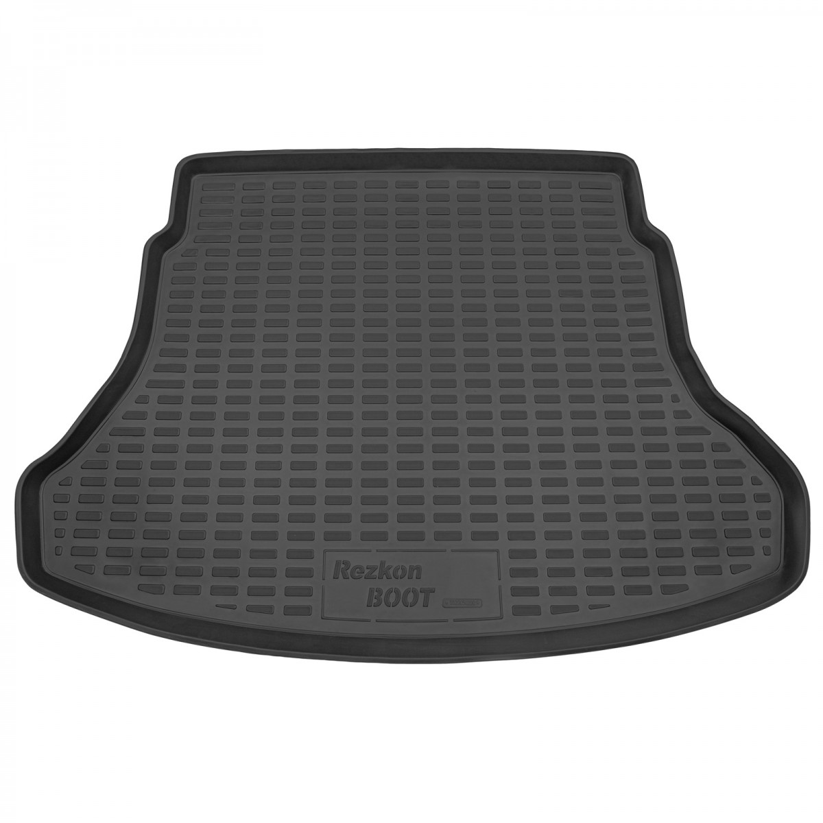 Коврик в багажник пластиковый Hyundai Solaris (17-Н.В.) (Борт 4см) REZKON Коврик в багажник пластиковый Hyundai Solaris (17-Н.В.) (Борт 4см) REZKON