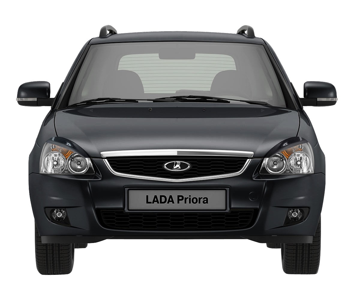 Реснички на фары для а/м Priora /НЕКРАШ./к-т 2шт/ Реснички на фары для а/м Priora /НЕКРАШ./к-т 2шт/