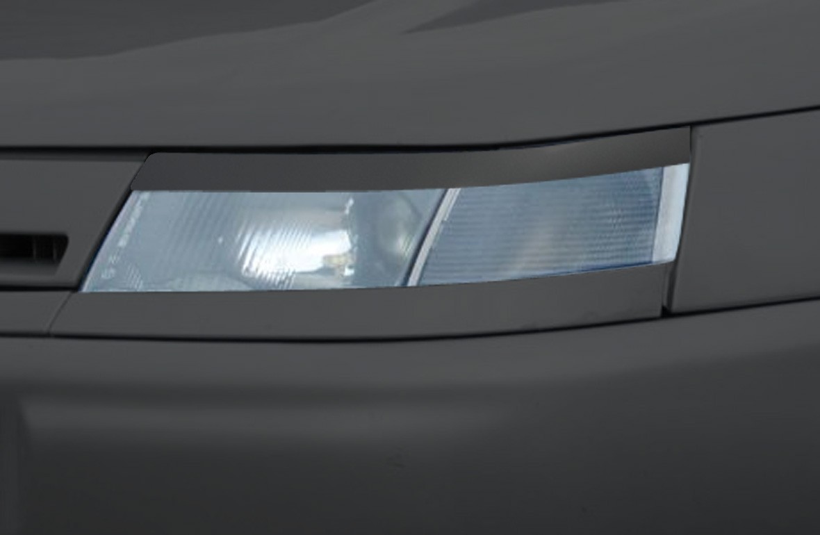 Реснички на фары для а/м ВАЗ 2110-12 /НЕКРАШ. /к-т 2шт/ Реснички на фары для а/м ВАЗ 2110-12 /НЕКРАШ. /к-т 2шт/