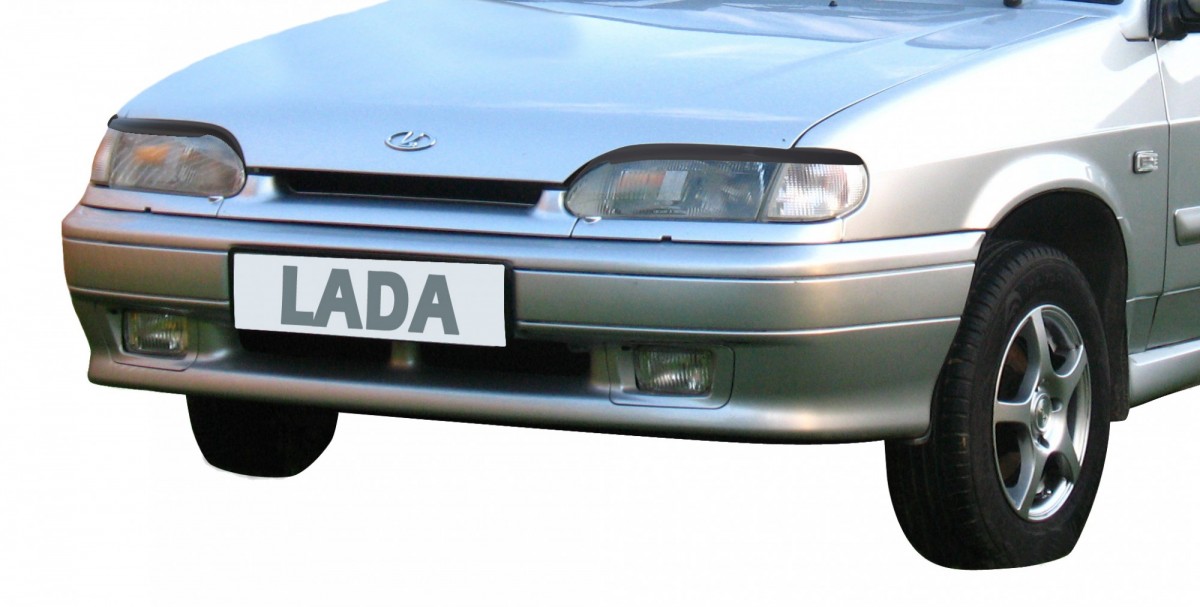 Реснички на фары для а/м ВАЗ 2113-15 /НЕКРАШ. /к-т 2шт/ Реснички на фары для а/м ВАЗ 2113-15 /НЕКРАШ. /к-т 2шт/