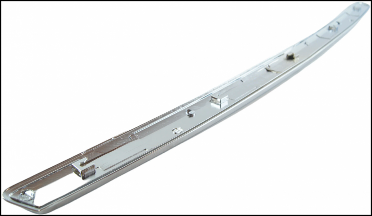 Молдинг капота 2170 ПРИОРА хром завод (Сызрань) (под болт) Молдинг капота 2170 ПРИОРА хром завод (Сызрань) (под болт)