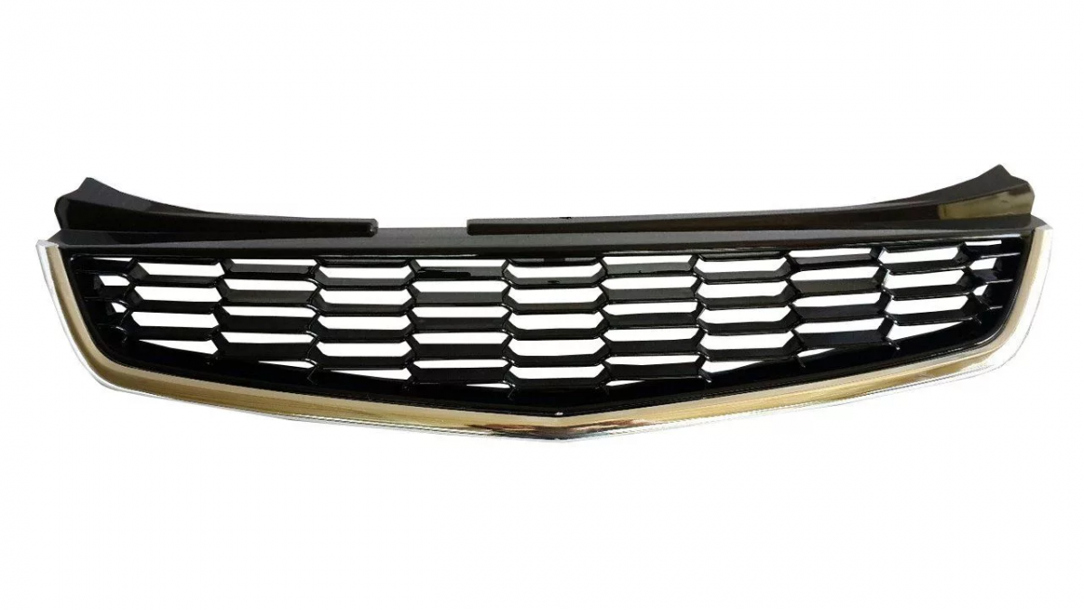 Решетка радиатора (ПРИОРА). 21704 н/о СОТЫ без значка с хромом Решетка радиатора (ПРИОРА). 21704 н/о СОТЫ без значка с хромом