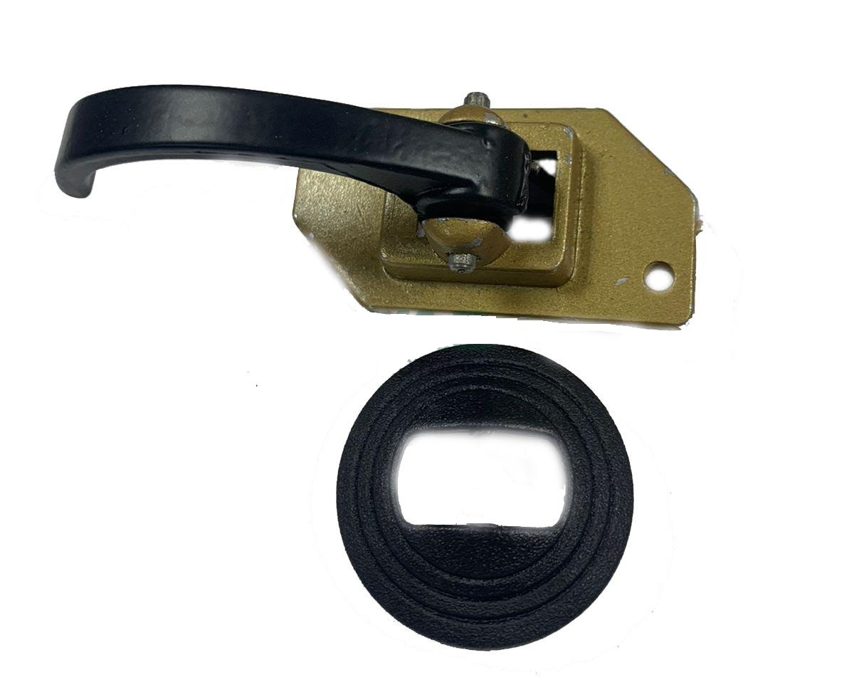 Ручка двери внутренняя (Крючок) метал. 2106-2107 черная Армения Ручка двери внутренняя (Крючок) метал. 2106-2107 черная Армения