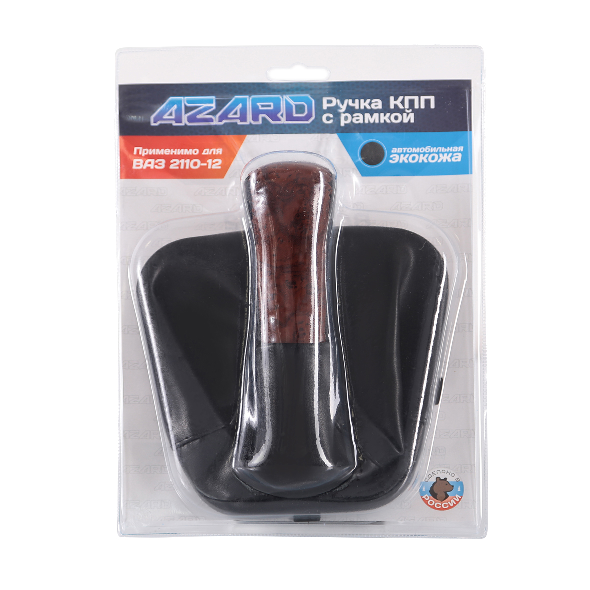Ручка КПП для а/м ВАЗ 2110-12 Рамка винил в блистере /ДЕРЕВО/ Ручка КПП для а/м ВАЗ 2110-12 Рамка винил в блистере /ДЕРЕВО/