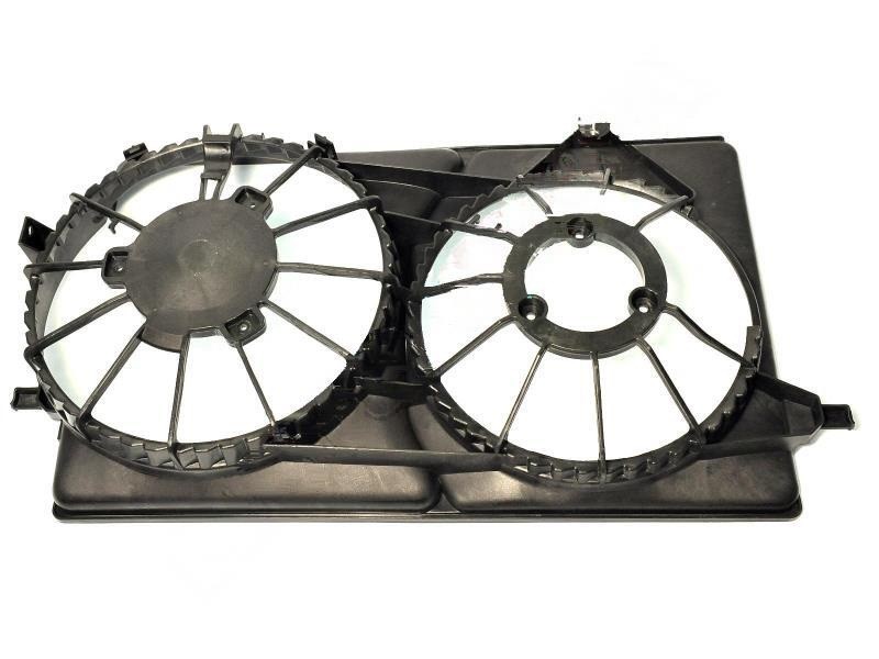 Кожух электровентилятора 2170 Halla (21724-1300020) двойной с держателем штекера электропроводки Кожух электровентилятора 2170 Halla (21724-1300020) двойной с держателем штекера электропроводки