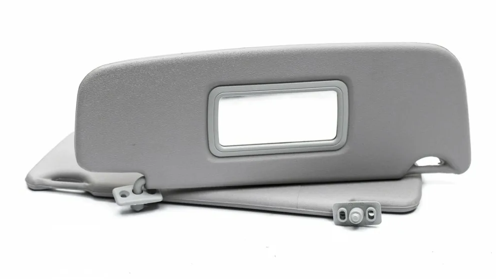 Козырек жесткий зав.с зеркалом 1118 серый, 2190 Козырек жесткий зав.с зеркалом 1118 серый, 2190