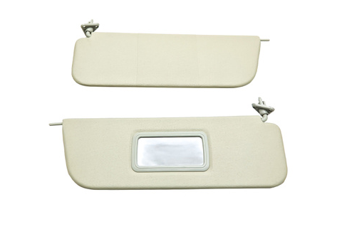 Козырек жесткий зав.с зеркалом 2106 серый Козырек жесткий зав.с зеркалом 2106 серый