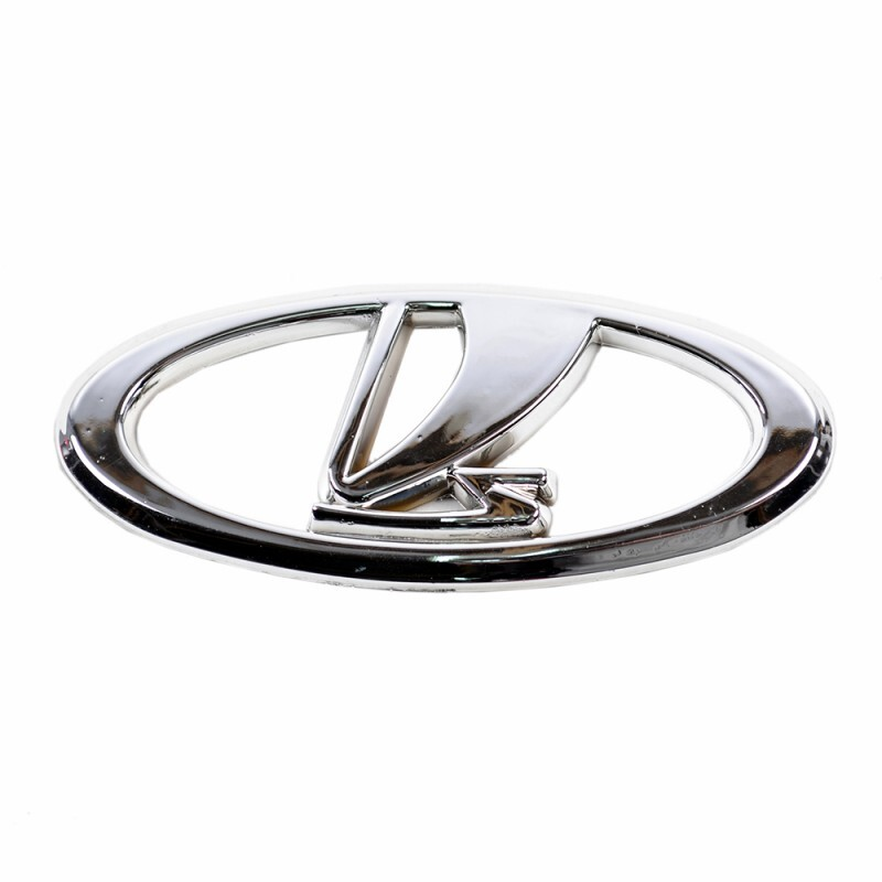 Эмблема решетки радиатора 2110, 2114 (пластмас). хром Деш. 2110-8212064 Эмблема решетки радиатора 2110, 2114 (пластмас). хром Деш. 2110-8212064