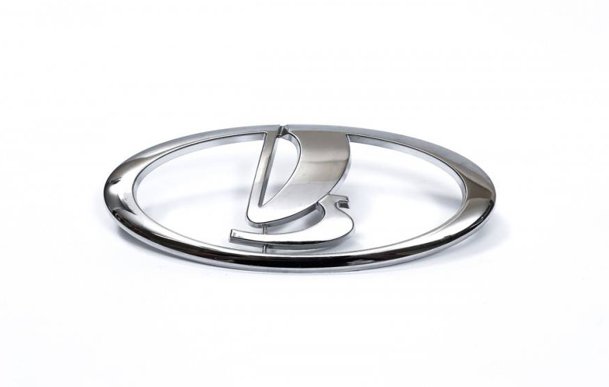 Эмблема решетки радиатора 2190, 21704, 2192 хром (на ножках) Эмблема решетки радиатора 2190, 21704, 2192 хром (на ножках)