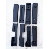 Крепление брызговика 21213 (8 частей) пластик Крепление брызговика 21213 (8 частей) пластик