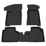 Коврик салонный резиновый LADA Niva Travel/Chevrolet Niva* Brand (Борт 4см) REZKON Коврик салонный резиновый LADA Niva Travel/Chevrolet Niva* Brand (Борт 4см) REZKON