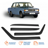 Дефлекторы окон ВАЗ 2107 /НАКЛАДНЫЕ/к-т 4 шт./ AZARD