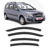 Дефлекторы окон Lada Largus 2012-н.в /универсал /скотч /к-т 4шт/накладные Voin