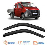 Дефлекторы окон Газель Next 2013-н.в./накладные/к-т 2 шт./ AZARD Дефлекторы окон Газель Next 2013-н.в./накладные/к-т 2 шт./ AZARD