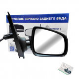 Зеркало наружное правое Логан (14-) мех.привод корпус без съемной облицовки (Автоблик) Зеркало наружное правое Логан (14-) мех.привод корпус без съемной облицовки (Автоблик)
