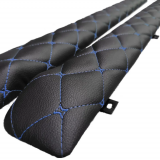 Накладка двери 2106 БАТОНЫ ромб синяя нить (передние+задние) Накладка двери 2106 БАТОНЫ ромб синяя нить (передние+задние)